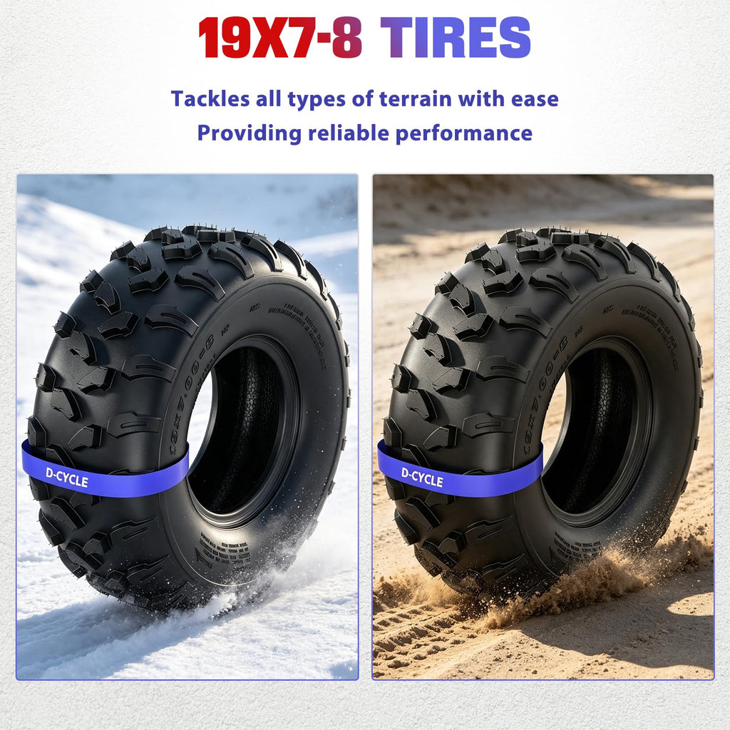 19x7-8 ATV UTV Tubeless All-Terrain Tire X17606