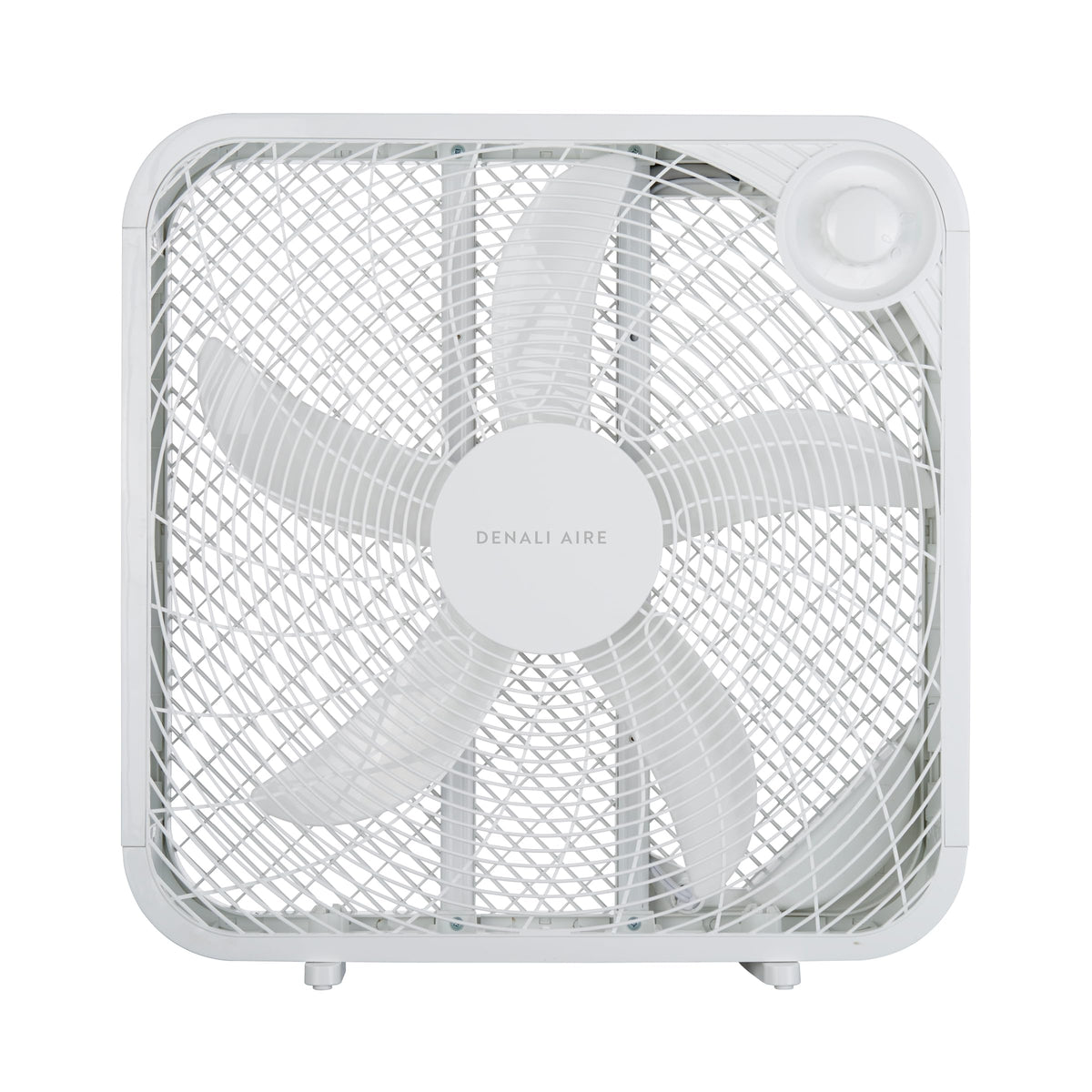 20 Inch Box Fan with 3 Speed Settings, White K737477