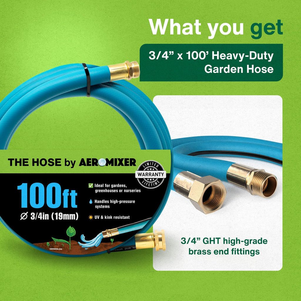 3/4 Inch 100 Ft Heavy Duty Garden Hose P367