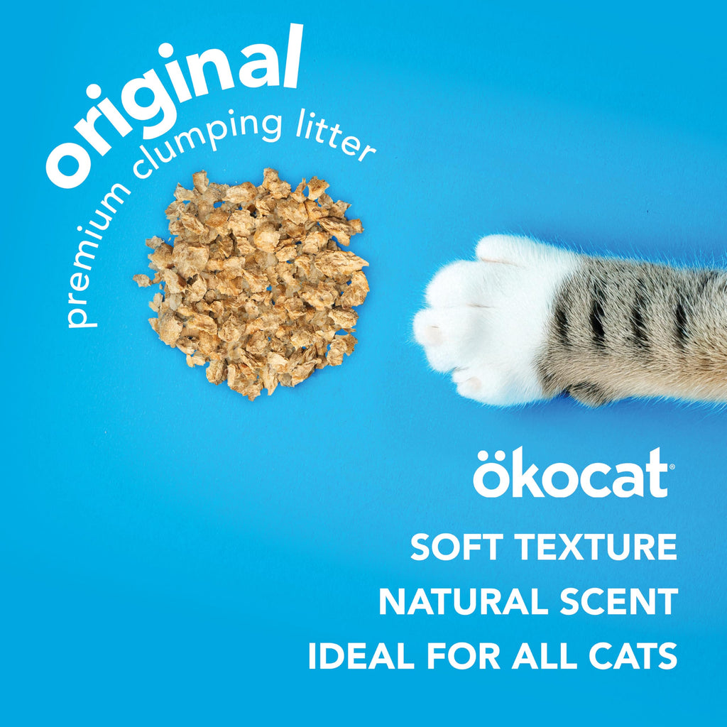 Natural Wood Clumping Cat Litter 16.6 lbs O48974