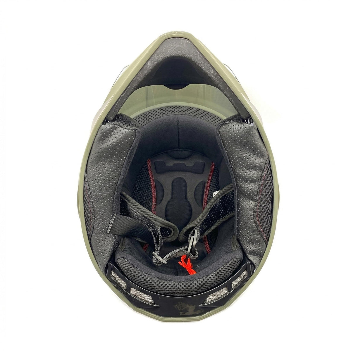 Green Large Full Face Helmet T6411