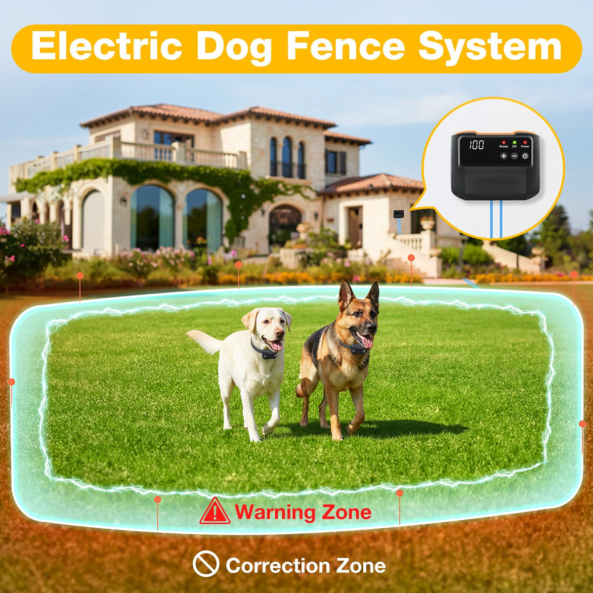 Electric Fence for Dogs J776