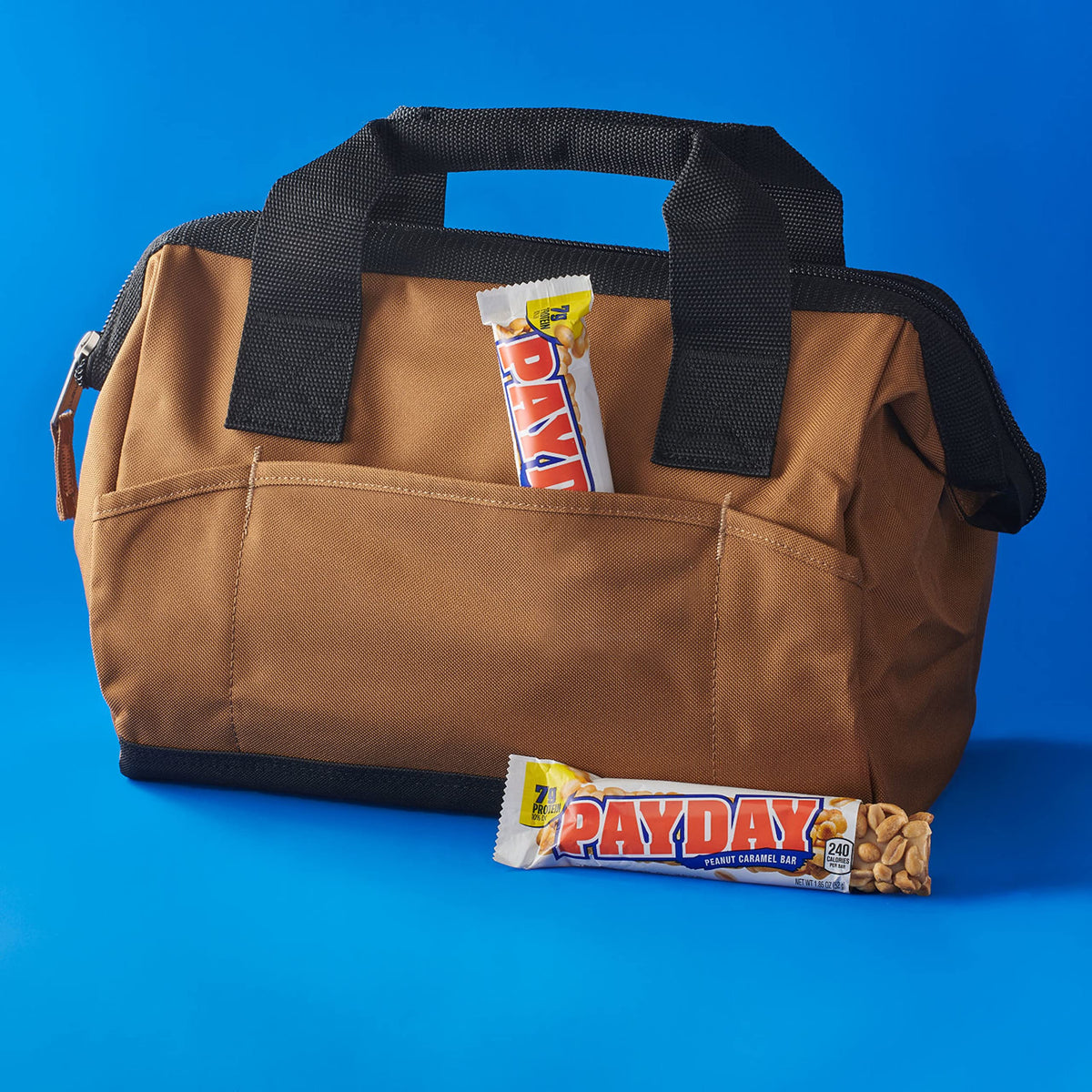 Peanut Caramel Candy Bars 2LB Individually Wrapped X125