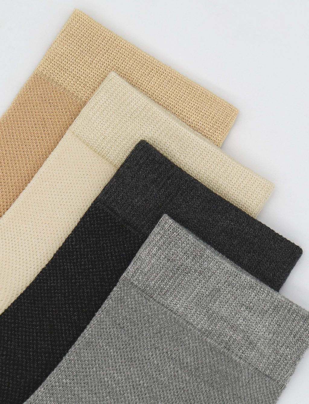 Mens Rayon Bamboo Mesh Breathable Ankle Socks 5 Pairs W233