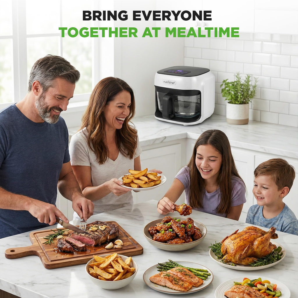 7.5 Quart Air Fryer with 6 Preset Cooking Modes R139