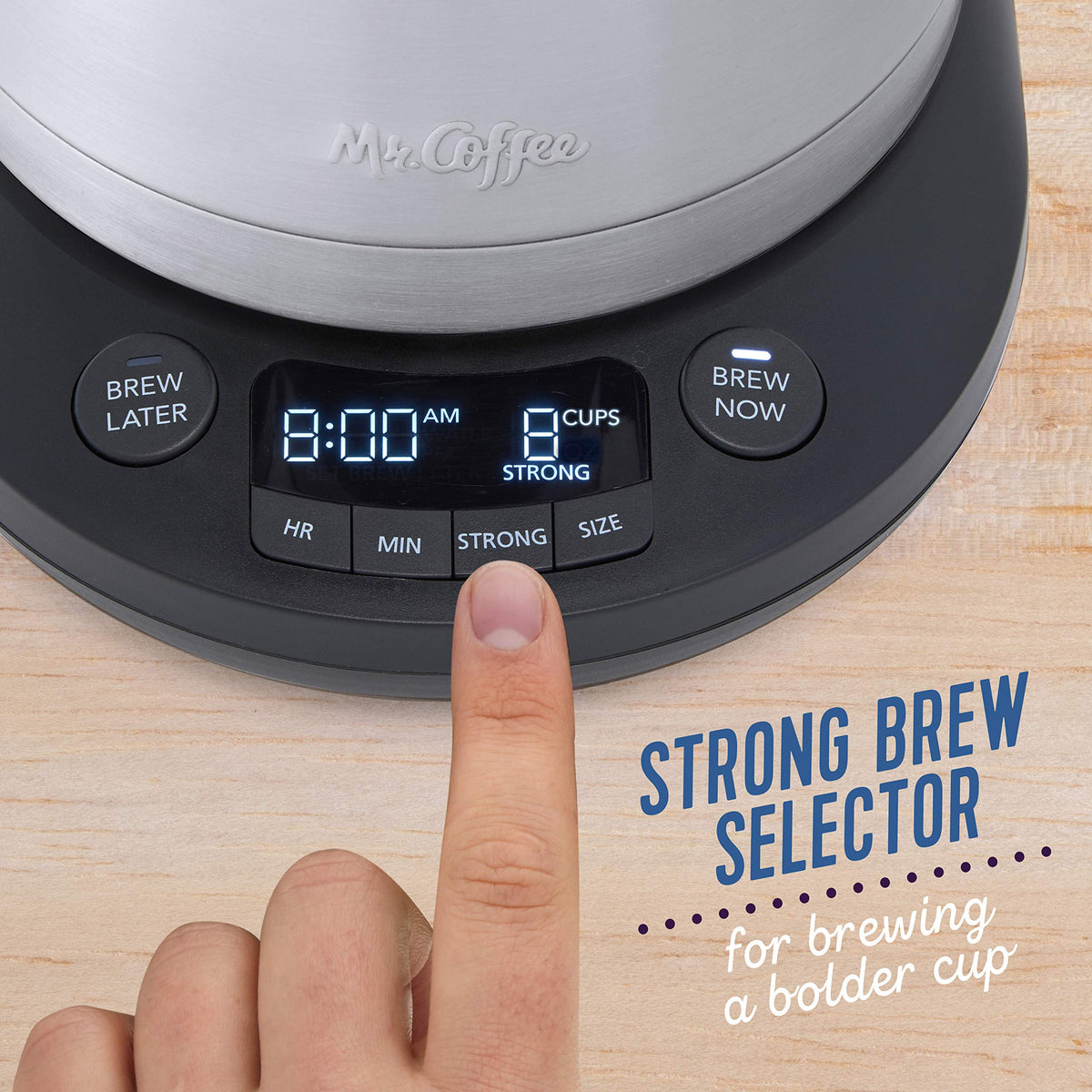 Programmable Coffee Maker, 10 Cups, Black C6852