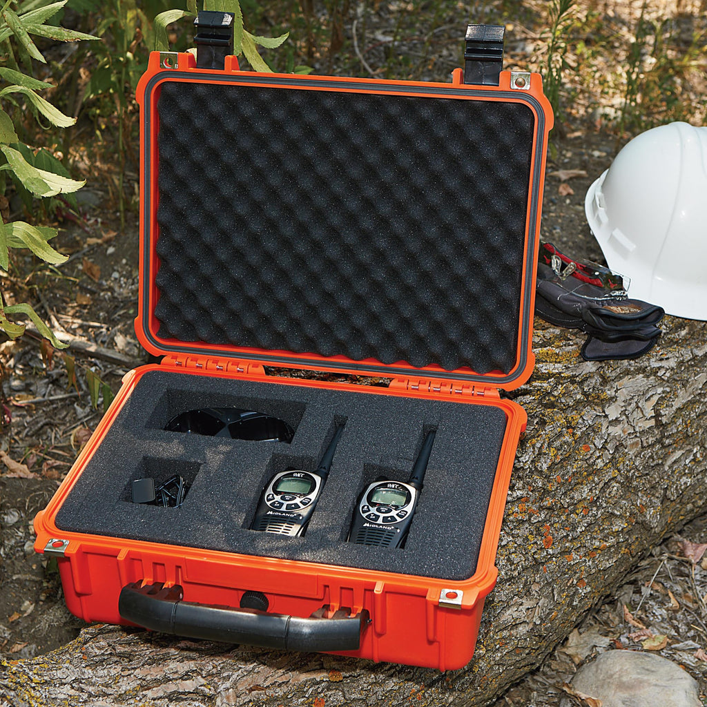 16in. Plastic Waterproof Storage Case with Foam I92624