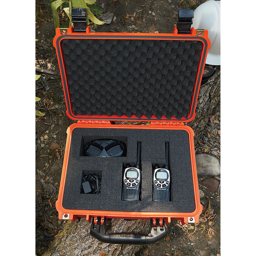 16in. Plastic Waterproof Storage Case with Foam I92624